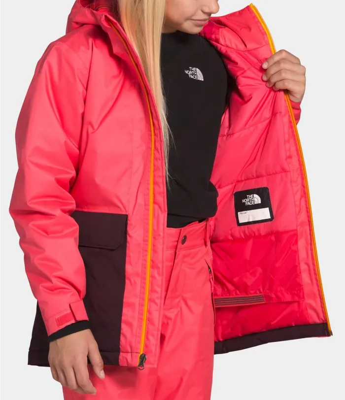 Kids The North Face Jackets and Vests Freedom Insulated Jacket Paradise Pink