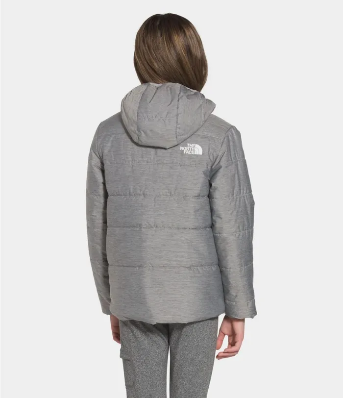 Kids The North Face Jackets and Vests Reversible Perrito Jacket Tnf Medium Grey Heather