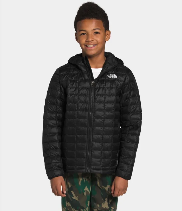 Kids The North Face Jackets and Vests ThermoBall Eco Hoodie Tnf Black