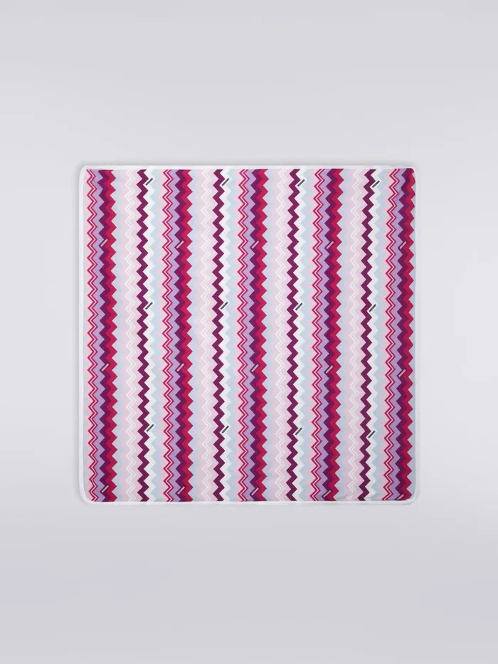 Kids Zigzag Cotton Blend Blanket Multicoloured Missoni Baby 024 Months