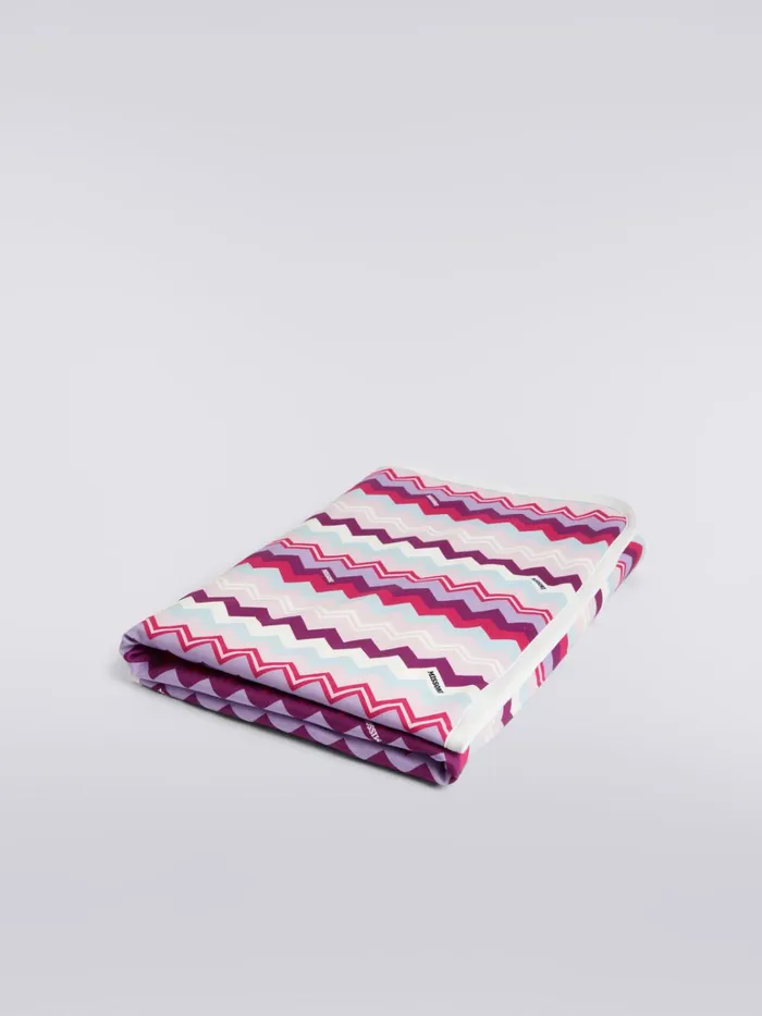 Kids Zigzag Cotton Blend Blanket Multicoloured Missoni Baby 024 Months Kids Zigzag Cotton Blend Blanket Multicoloured Missoni Baby 024 Months
