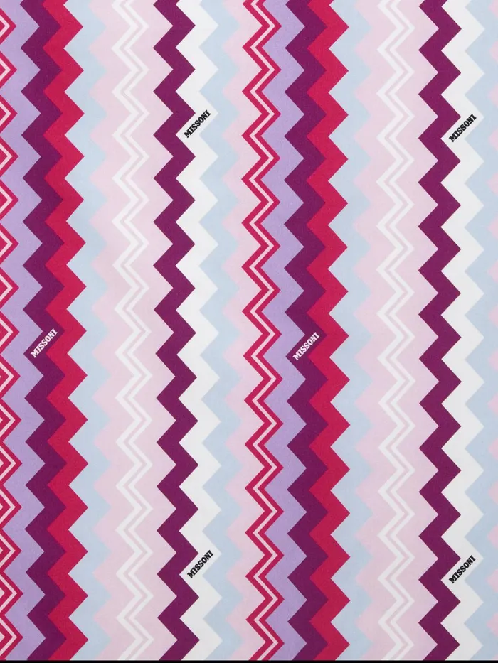 Kids Zigzag Cotton Blend Blanket Multicoloured Missoni Baby 024 Months Kids Zigzag Cotton Blend Blanket Multicoloured Missoni Baby 024 Months