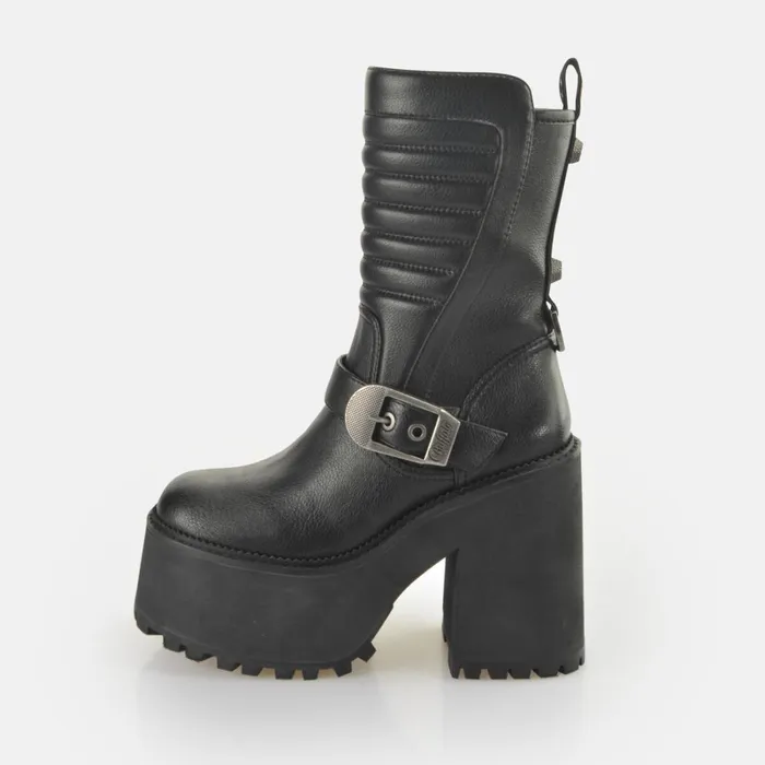 Killah Bike Zip Black Buffalo Platforms Killah Bike Zip Black Buffalo Platforms