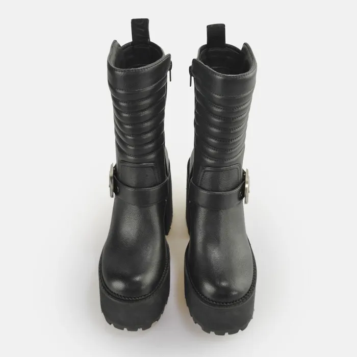 Killah Bike Zip Black Buffalo Platforms Killah Bike Zip Black Buffalo Platforms