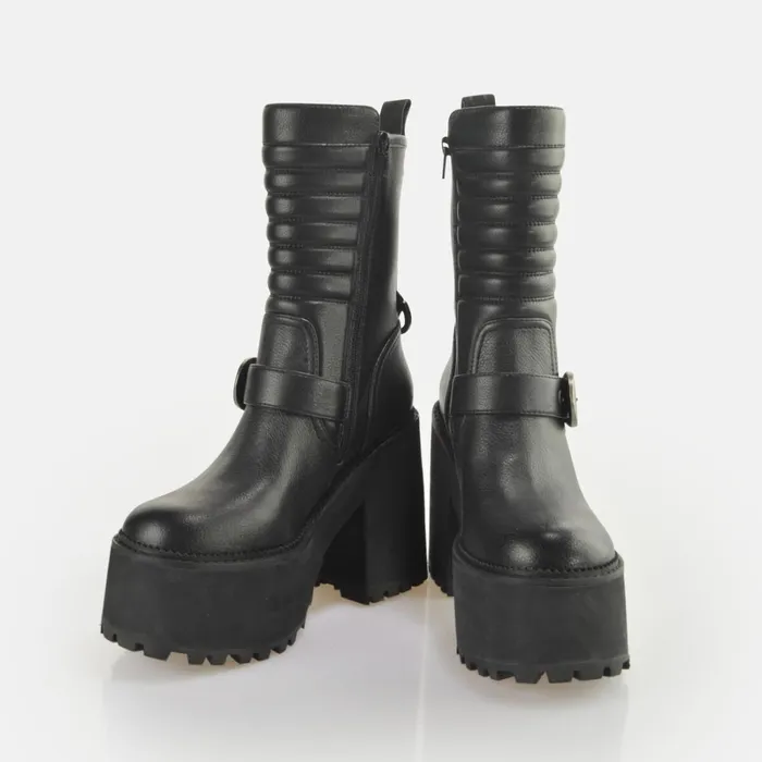 Killah Bike Zip Black Buffalo Platforms Killah Bike Zip Black Buffalo Platforms