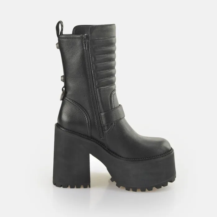 Killah Bike Zip Black Buffalo Platforms Killah Bike Zip Black Buffalo Platforms
