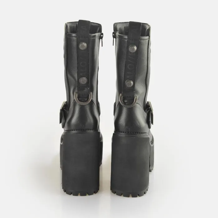 Killah Bike Zip Black Buffalo Platforms Killah Bike Zip Black Buffalo Platforms