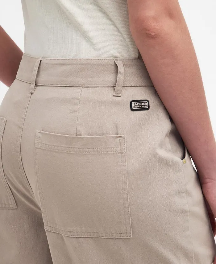 Kinghorn Cargo Trousers Oat Women Barbour Trousers and Shorts