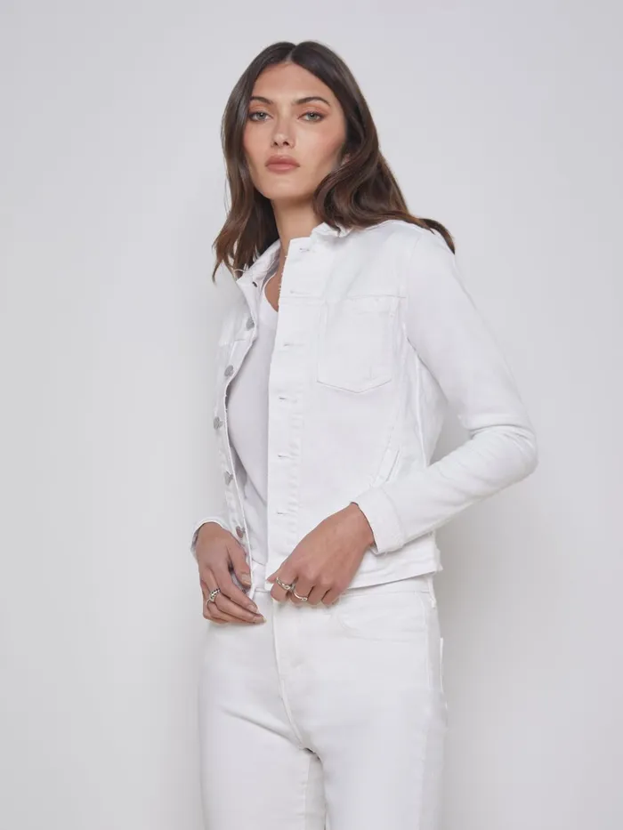 L039Agence Blazers and Jackets Women Celine Jacket Blanc Destruct L039Agence Blazers and Jackets Women Celine Jacket Blanc Destruct