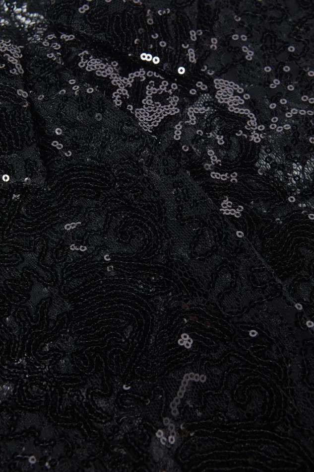 L039Agence Dresses and Jumpsuits Women Frida Lace Dress Black L039Agence Dresses and Jumpsuits Women Frida Lace Dress Black