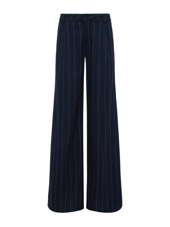 L039Agence Pants Women Allanah Pinstriped Trouser Midnightlight Purple Pinstripe L039Agence Pants Women Allanah Pinstriped Trouser Midnightlight Purple Pinstripe