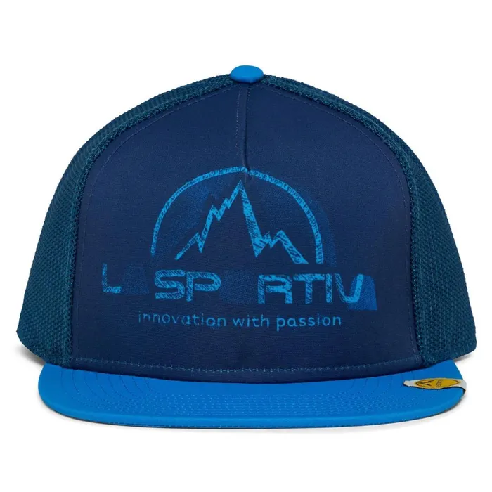 La Sportiva Hats and Beanies LS Trucker Storm BlueElectric Blue 8211 MenWomen