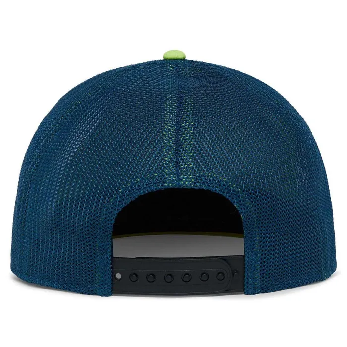 La Sportiva Hats and Beanies Trucker Hat Stripe Evo Lime PunchStorm Blue 8211 MenWomen La Sportiva Hats and Beanies Trucker Hat Stripe Evo Lime PunchStorm Blue 8211 MenWomen