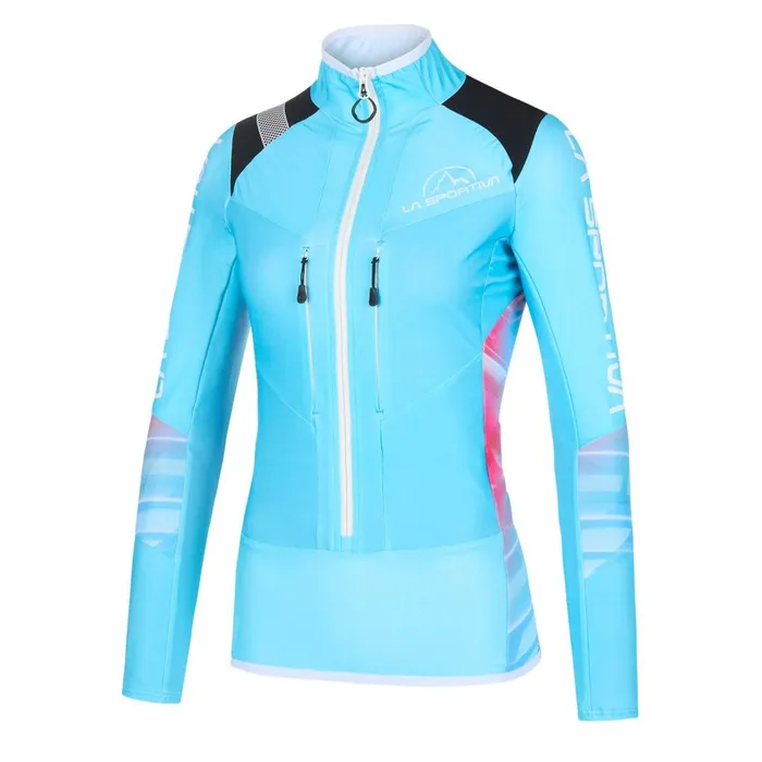 La Sportiva Jackets and Shells Stratos V Racing Jkt W Malibu BlueHibiscus 8211 Women