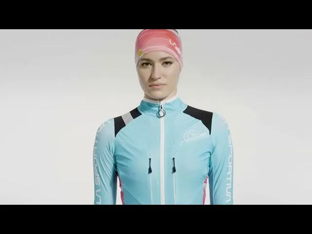 La Sportiva Jackets and Shells Stratos V Racing Jkt W Malibu BlueHibiscus 8211 Women La Sportiva Jackets and Shells Stratos V Racing Jkt W Malibu BlueHibiscus 8211 Women