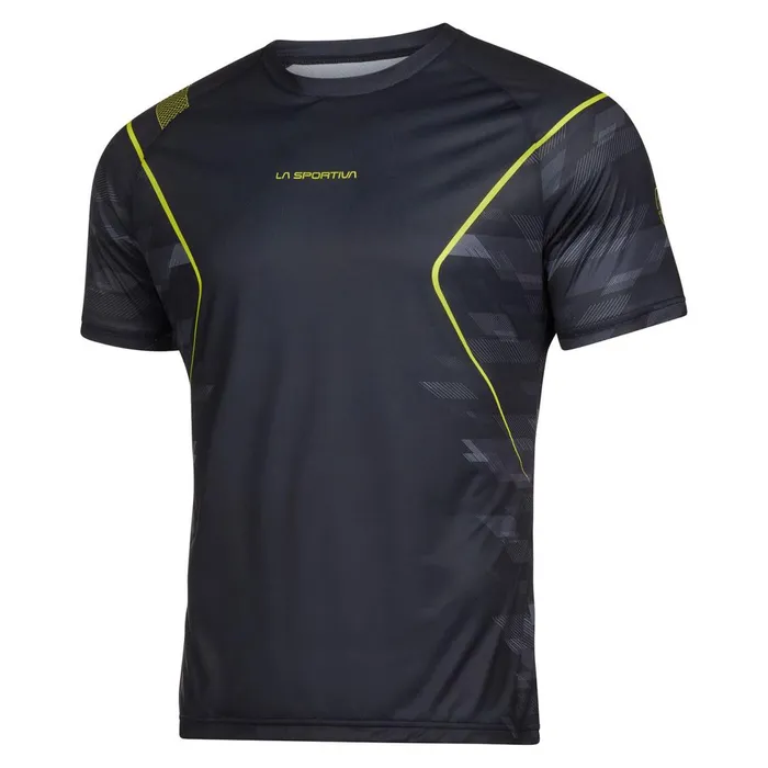 La Sportiva Tshirt Pacer TShirt M BlackLime Punch 8211 Men