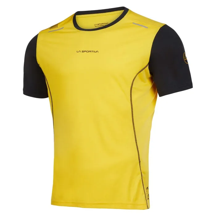 La Sportiva Tshirt Tracer TShirt M YellowBlack 8211 Men