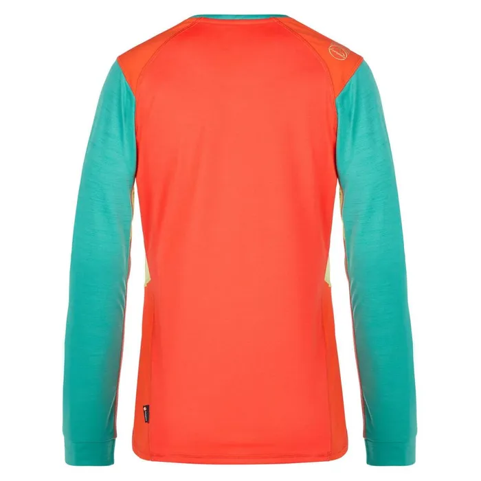 La Sportiva Technical Shirts Beyond Long Sleeve W Cherry TomatoLagoon 8211 Women La Sportiva Technical Shirts Beyond Long Sleeve W Cherry TomatoLagoon 8211 Women