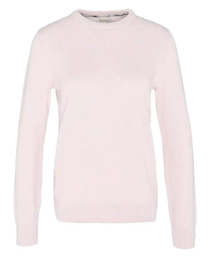 Lavender Crew Neck Jumper Bayleaf Women Barbour Jumpers