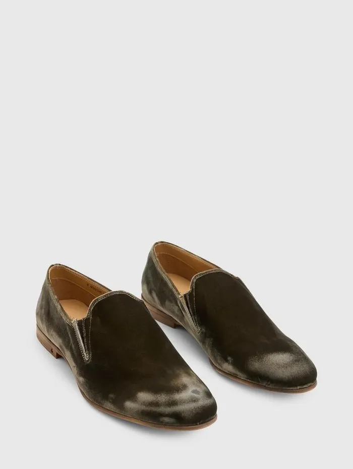 Leather Shoes Men John Varvatos VENICE LOAFER Charc Brown