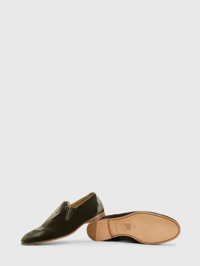 Leather Shoes Men John Varvatos VENICE LOAFER Charc Brown