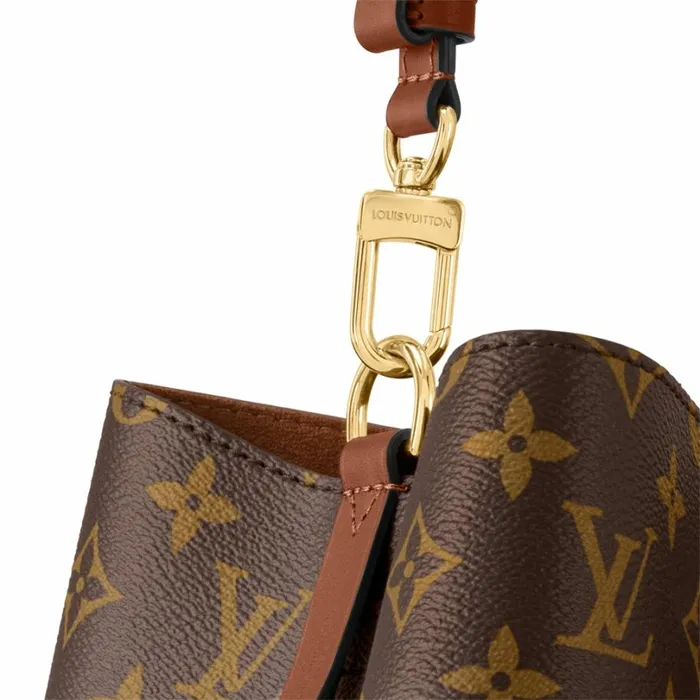Louis Vuitton NeoNoe Bag Louis Vuitton M44887 Caramel Brown Monogram NoNo MM 8211 Louis Vuitton Handbag Store 8211 Women