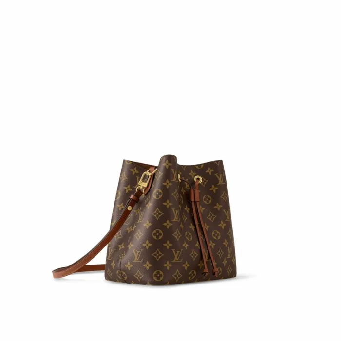 Louis Vuitton NeoNoe Bag Louis Vuitton M44887 Caramel Brown Monogram NoNo MM 8211 Louis Vuitton Handbag Store 8211 Women