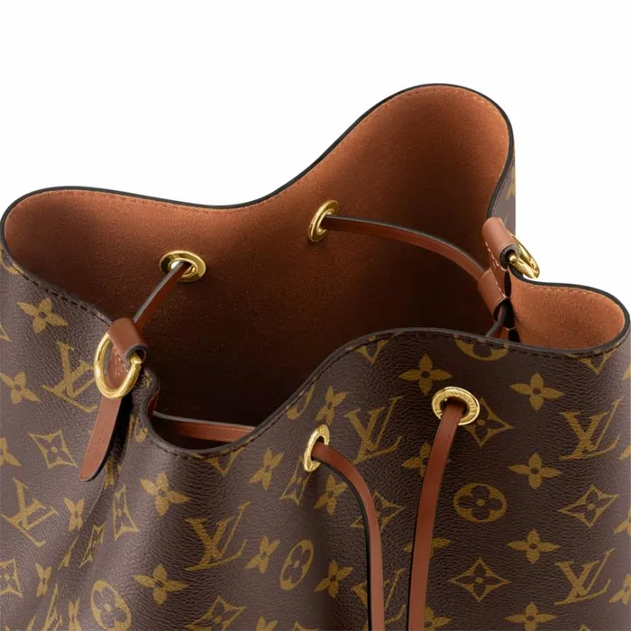 Louis Vuitton NeoNoe Bag Louis Vuitton M44887 Caramel Brown Monogram NoNo MM 8211 Louis Vuitton Handbag Store 8211 Women