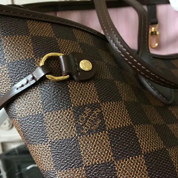 Louis Vuitton Neverfull Bag Louis Vuitton N41603 Neverfull MM Shoulder Bag Damier Ebene Canvas 8211 Louis Vuitton Handbag Store 8211 Women