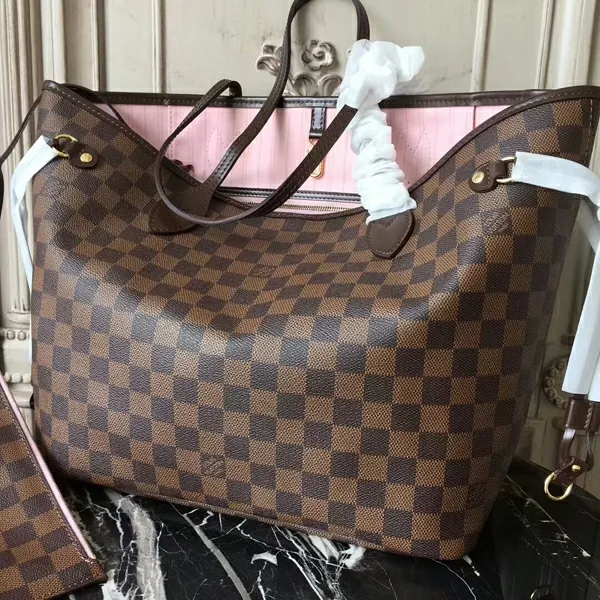 Louis Vuitton Neverfull Bag Louis Vuitton N41603 Neverfull MM Shoulder Bag Damier Ebene Canvas 8211 Louis Vuitton Handbag Store 8211 Women