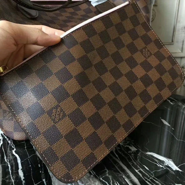 Louis Vuitton Neverfull Bag Louis Vuitton N41603 Neverfull MM Shoulder Bag Damier Ebene Canvas 8211 Louis Vuitton Handbag Store 8211 Women