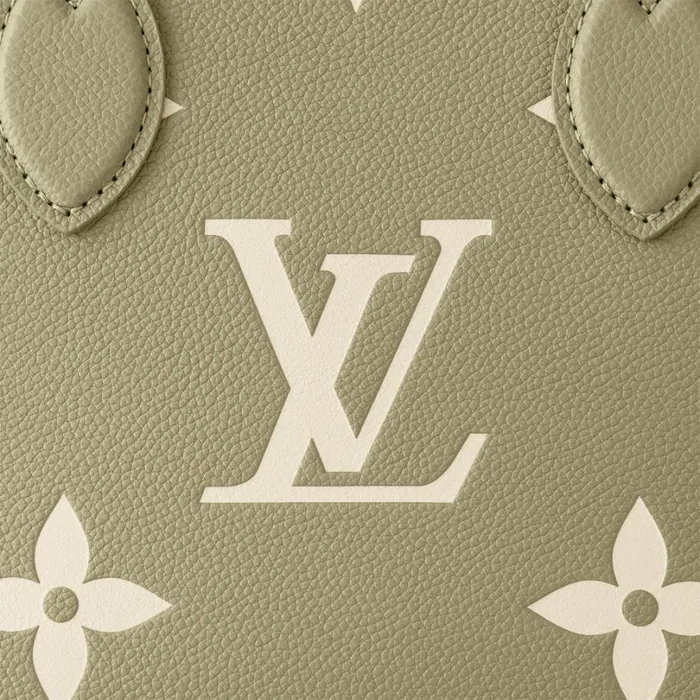 Louis Vuitton Onthego Bag Louis Vuitton M46647 OnTheGo PM Khaki Cream 8211 Louis Vuitton Handbag Store 8211 Women