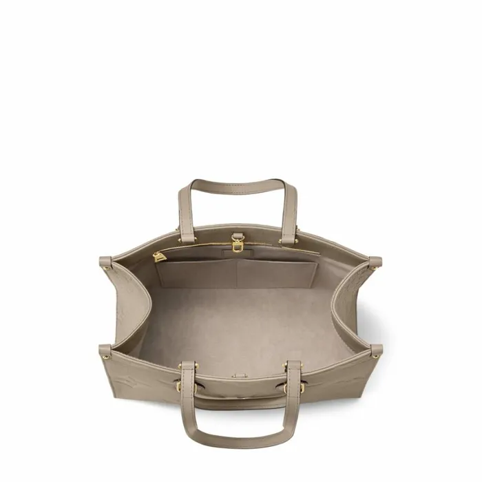 Louis Vuitton Onthego Bag Louis Vuitton OnTheGo MM M45607 Tourterelle Beige 8211 Louis Vuitton Handbag Store 8211 Women