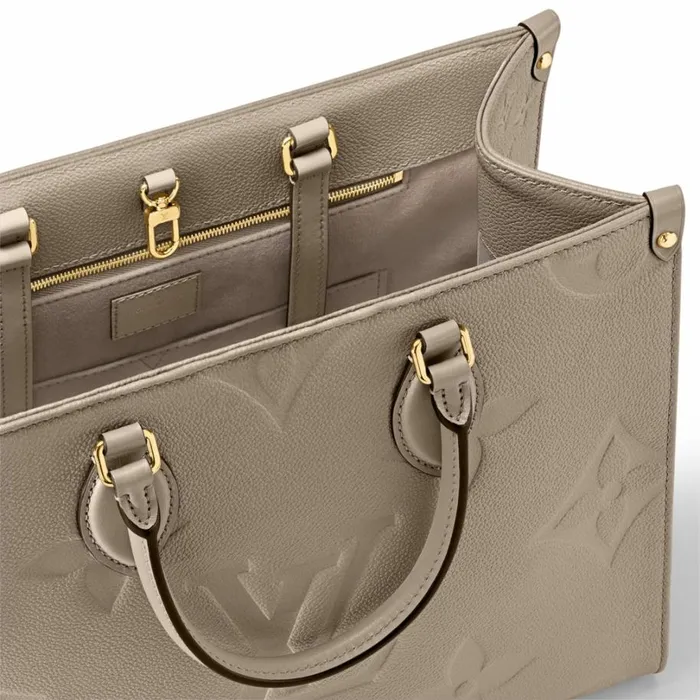 Louis Vuitton Onthego Bag Louis Vuitton OnTheGo MM M45607 Tourterelle Beige 8211 Louis Vuitton Handbag Store 8211 Women