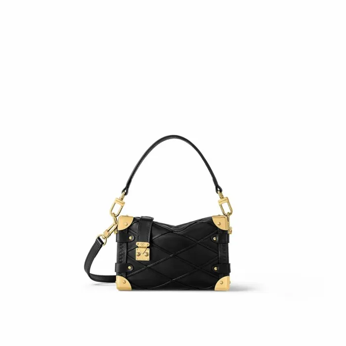 Louis Vuitton Trunk Bag Louis Vuitton M83030 Side Trunk PM Malletage Black 8211 Louis Vuitton Handbag Store 8211 Women Louis Vuitton Trunk Bag Louis Vuitton M83030 Side Trunk PM Malletage Black 8211 Louis Vuitton Handbag Store 8211 Women