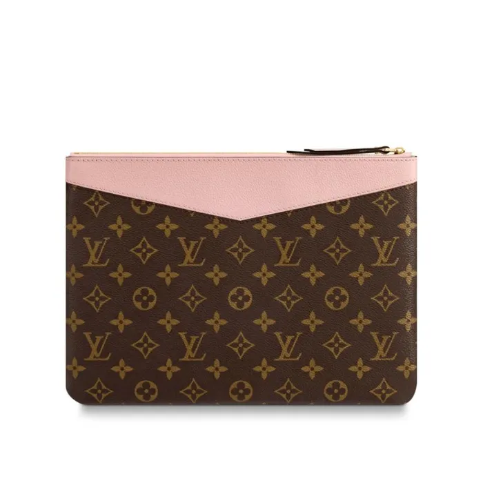 Louis Vuitton Wallets Louis Vuitton Monogram Rose Poudre M62942 Daily Pouch 8211 Louis Vuitton Handbag Store 8211 Women