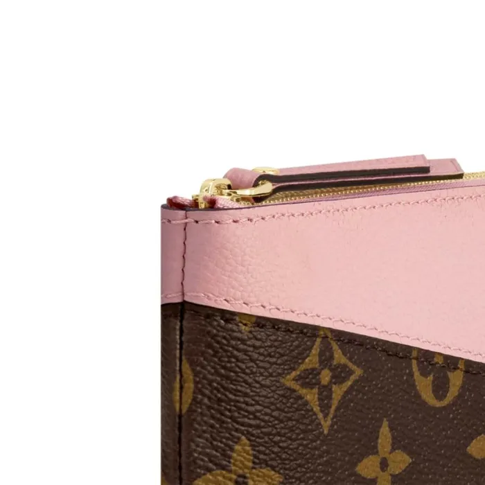 Louis Vuitton Wallets Louis Vuitton Monogram Rose Poudre M62942 Daily Pouch 8211 Louis Vuitton Handbag Store 8211 Women