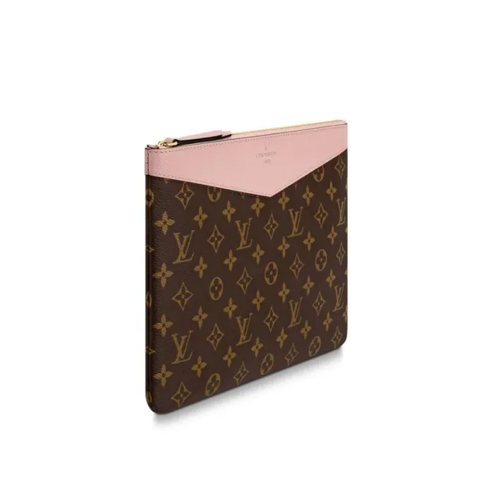 Louis Vuitton Wallets Louis Vuitton Monogram Rose Poudre M62942 Daily Pouch 8211 Louis Vuitton Handbag Store 8211 Women