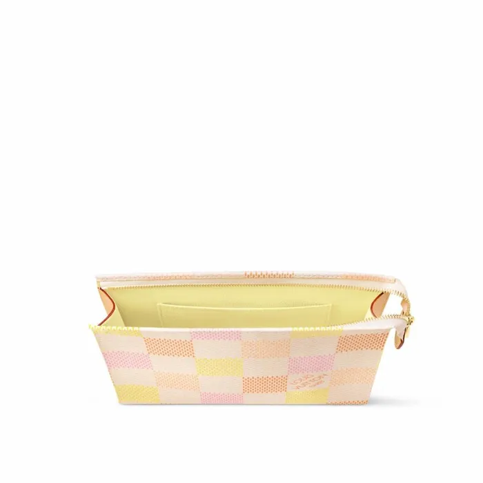 Louis Vuitton Wallets Louis Vuitton N40740 Toilet Pouch Peach 8211 Louis Vuitton Handbag Store 8211 Women