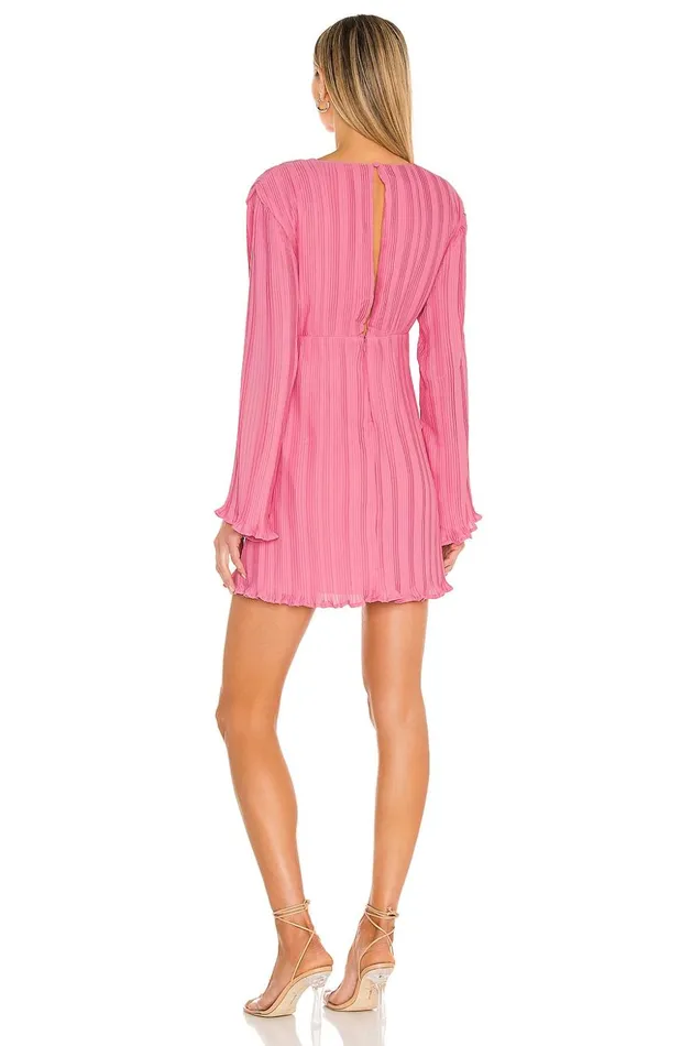 Lovers and Friends Dresses Women Bernice Mini Dress Candy Pink Lovers and Friends Dresses Women Bernice Mini Dress Candy Pink