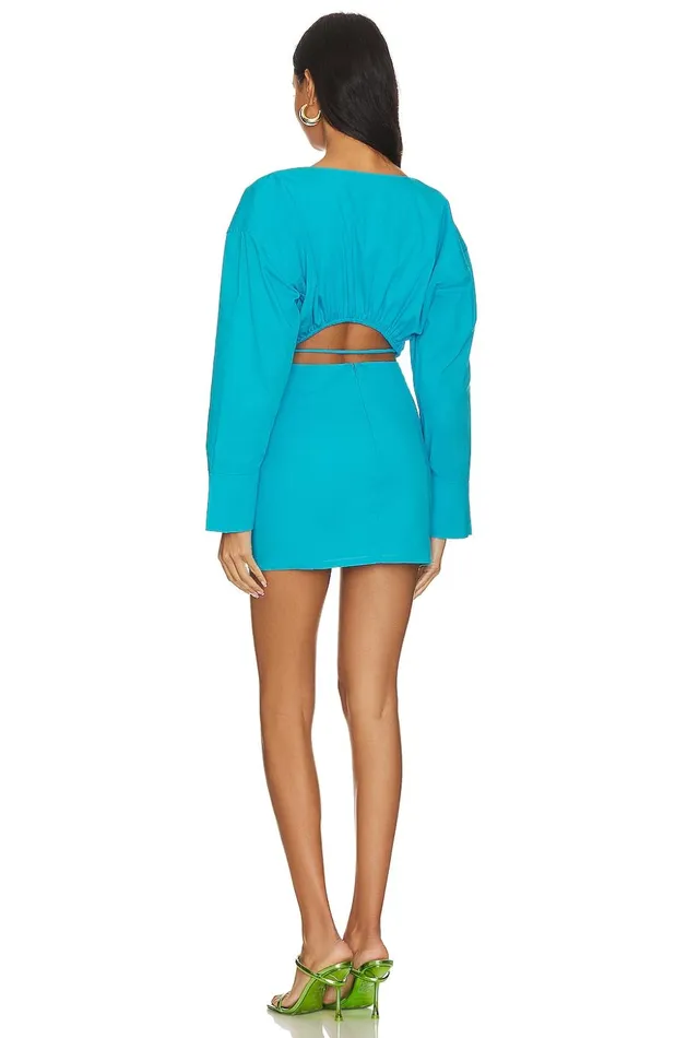 Lovers and Friends Dresses Women Rockaway Mini Dress Cerulean Blue Lovers and Friends Dresses Women Rockaway Mini Dress Cerulean Blue