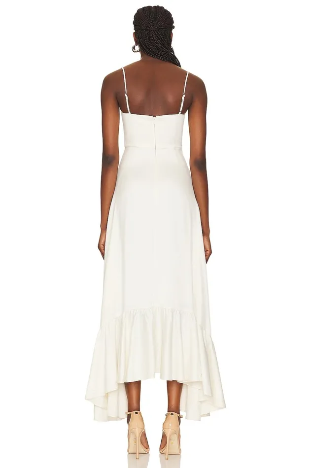Lovers and Friends Dresses Women Sisa Maxi Dress Ivory Lovers and Friends Dresses Women Sisa Maxi Dress Ivory