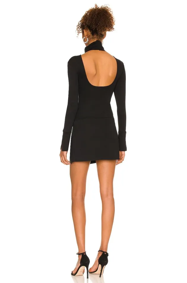 Lovers and Friends Dresses Women Tati Turtleneck Dress Black Lovers and Friends Dresses Women Tati Turtleneck Dress Black