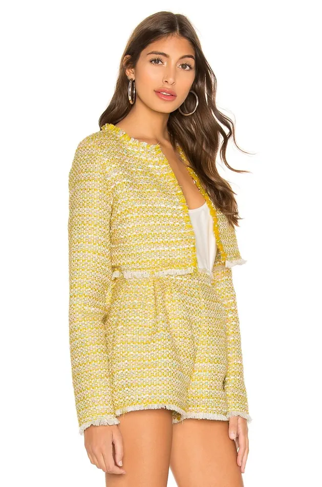 Lovers and Friends Jackets and Coats Women Analee Jacket Sun Yellow Lovers and Friends Jackets and Coats Women Analee Jacket Sun Yellow