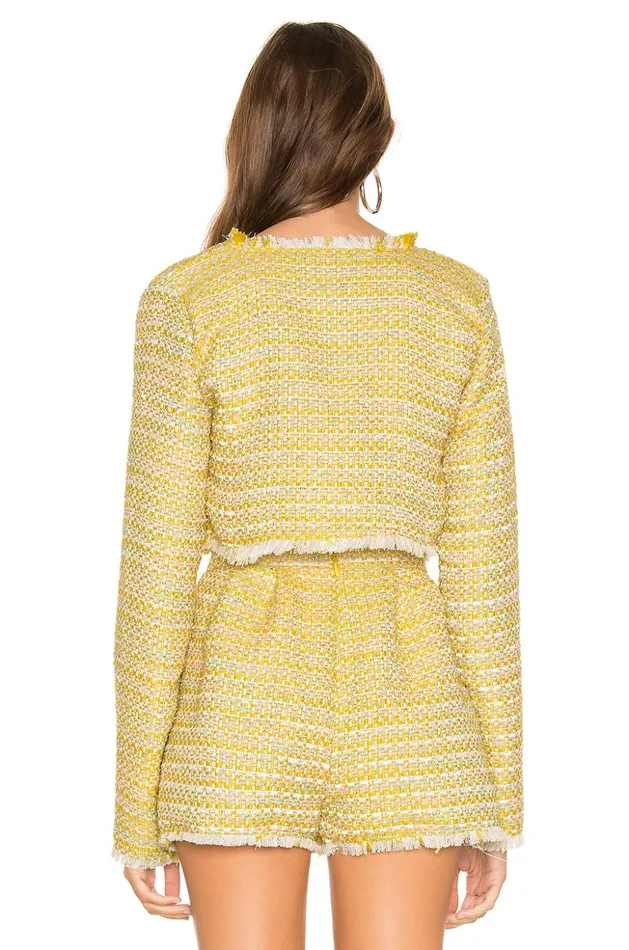 Lovers and Friends Jackets and Coats Women Analee Jacket Sun Yellow Lovers and Friends Jackets and Coats Women Analee Jacket Sun Yellow