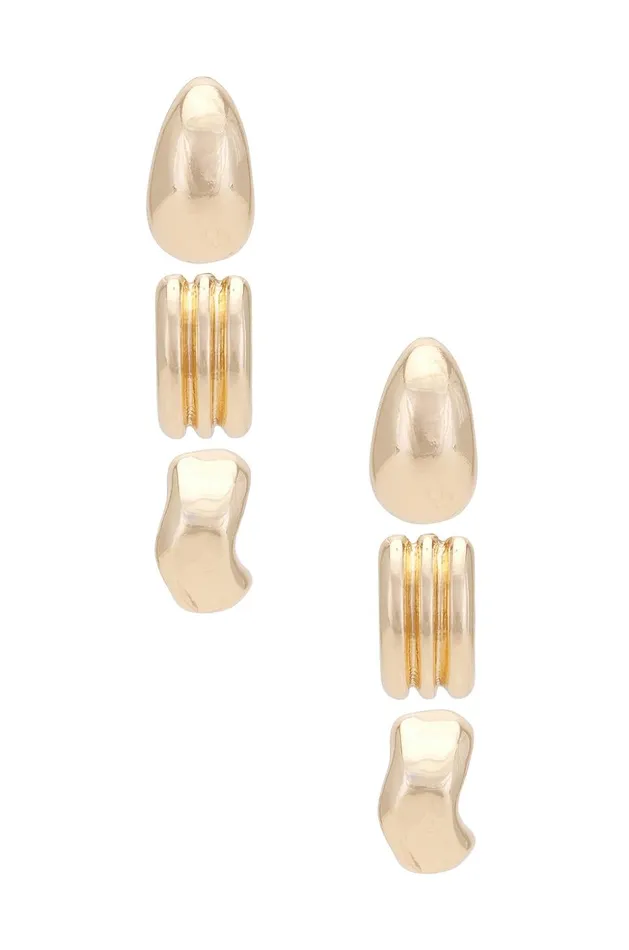Lovers and Friends Jewelry Women Maya Earring Set Gold