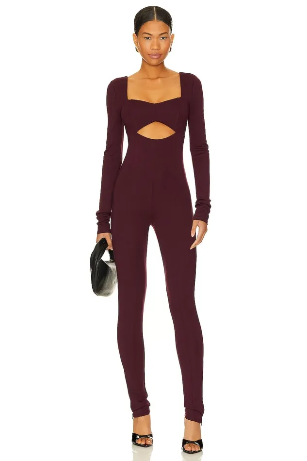 Lovers and Friends Jumpsuits Women Tanya Jumpsuit Midnight Burgundy