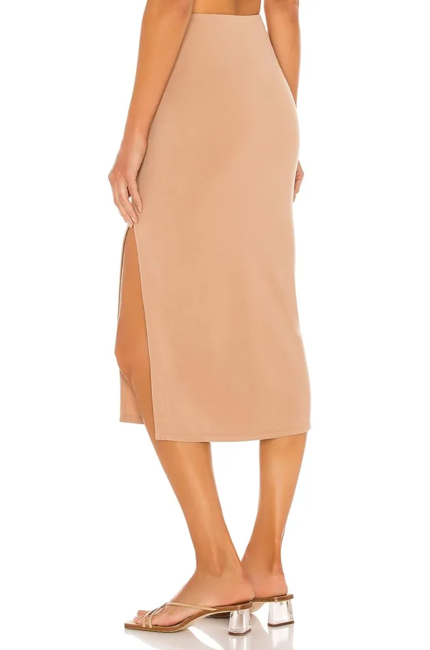Lovers and Friends Skirts Women Aubrey Midi Skirt Nude