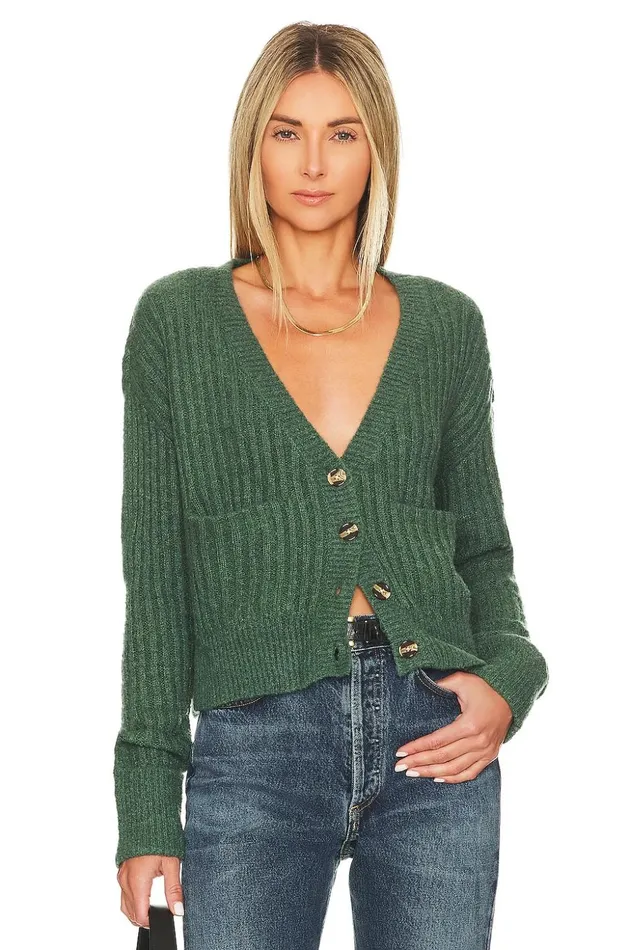 Lovers and Friends Sweaters and Knits Women Caroline Cardigan Moss