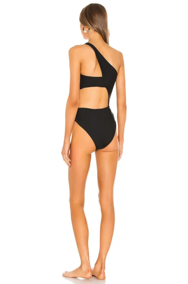 Lovers and Friends Swimsuits and CoverUps Women Aiko One Piece Black